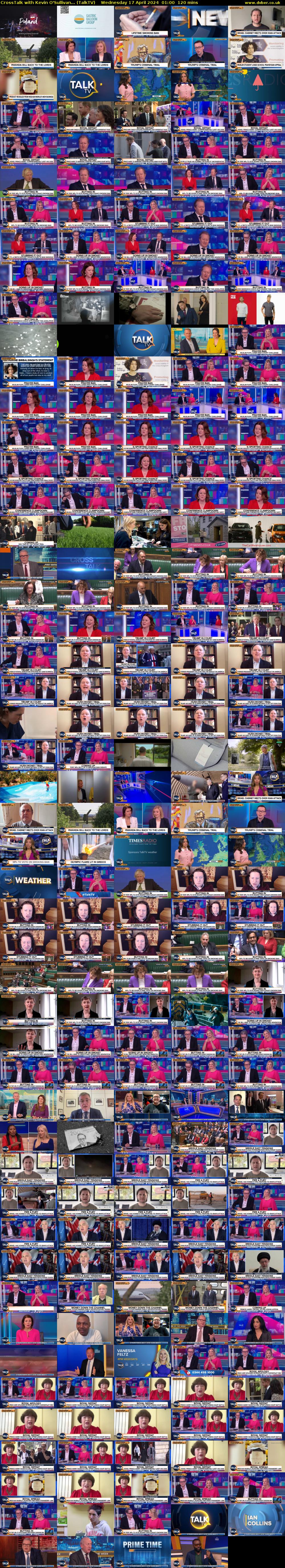 CrossTalk with Kevin O'Sullivan... (TalkTV) Wednesday 17 April 2024 01:00 - 03:00