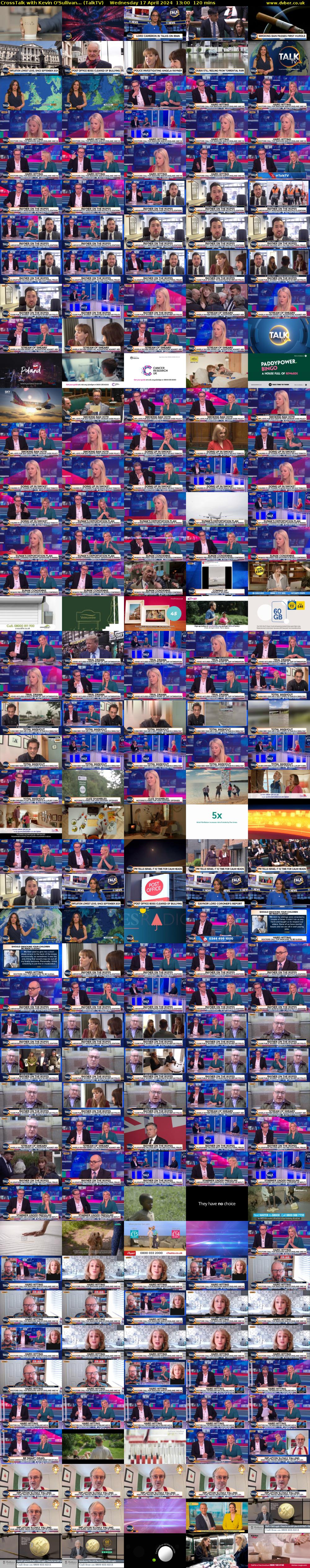 CrossTalk with Kevin O'Sullivan... (TalkTV) Wednesday 17 April 2024 13:00 - 15:00