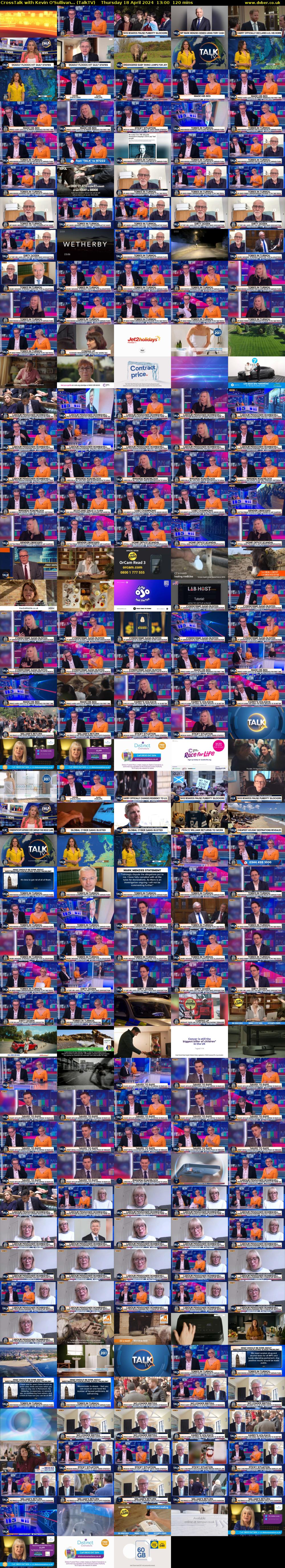 CrossTalk with Kevin O'Sullivan... (TalkTV) Thursday 18 April 2024 13:00 - 15:00