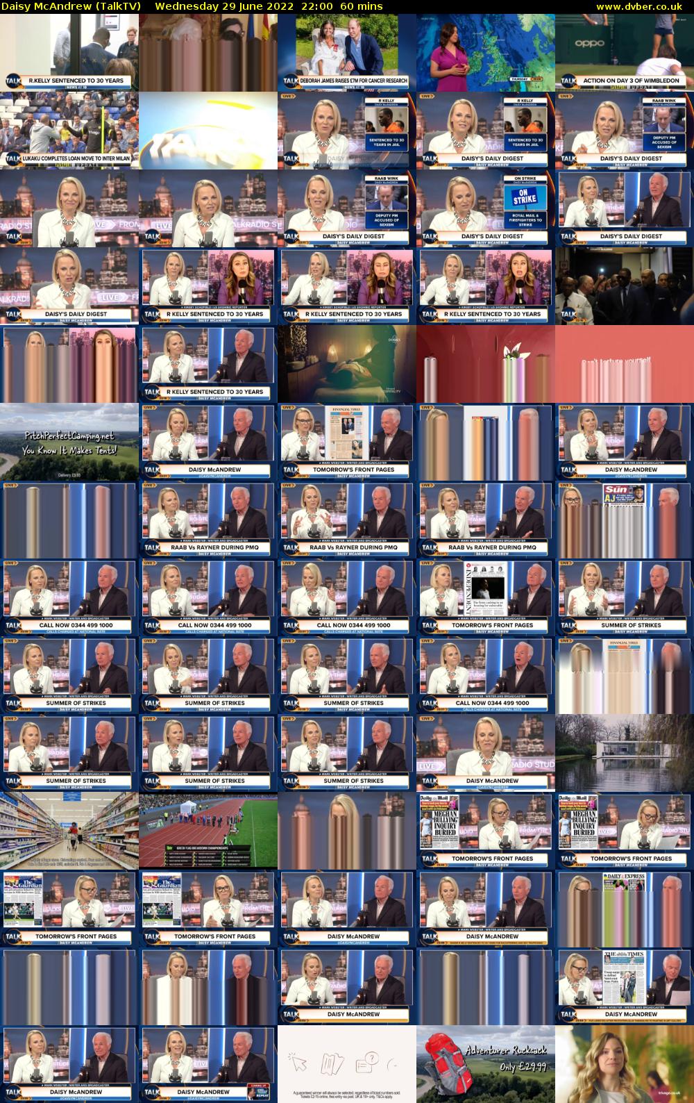 Daisy McAndrew (TalkTV) Wednesday 29 June 2022 22:00 - 23:00