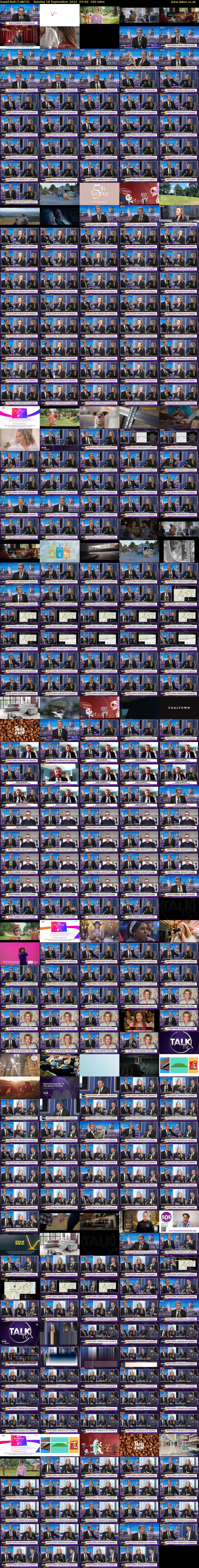 David Bull (TalkTV) Sunday 18 September 2022 07:00 - 10:00