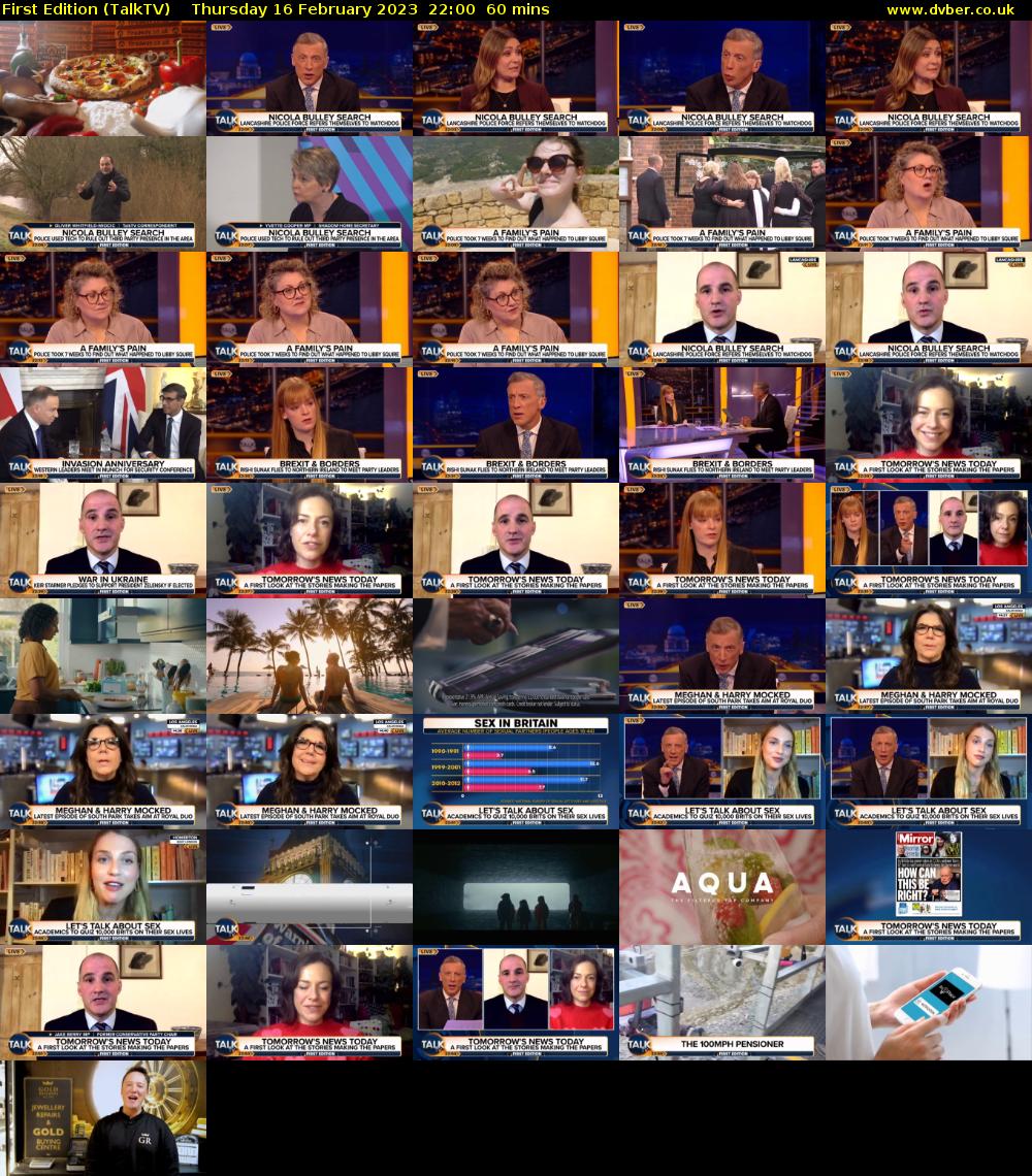 First Edition (TalkTV) Thursday 16 February 2023 22:00 - 23:00