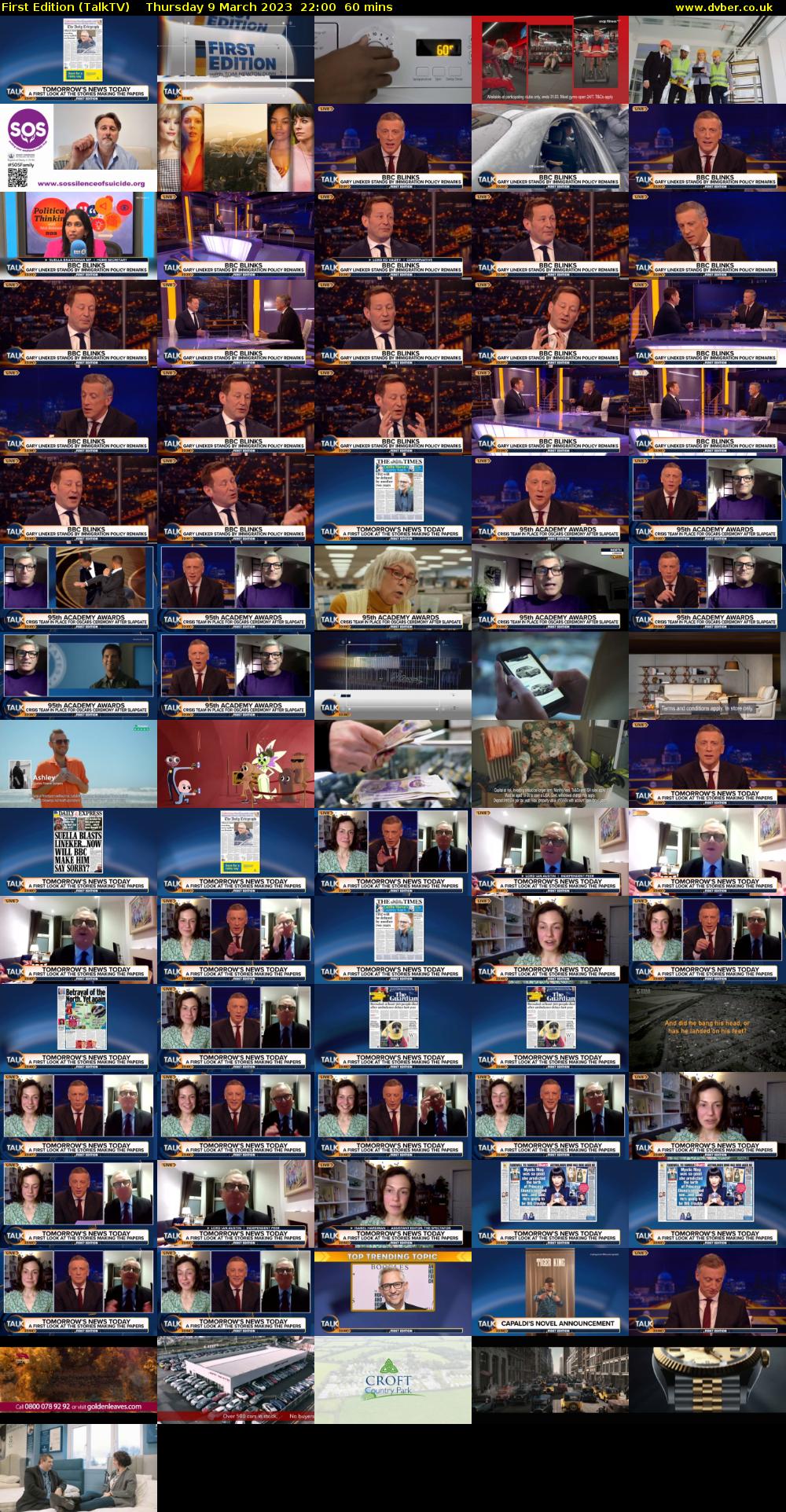 First Edition (TalkTV) Thursday 9 March 2023 22:00 - 23:00