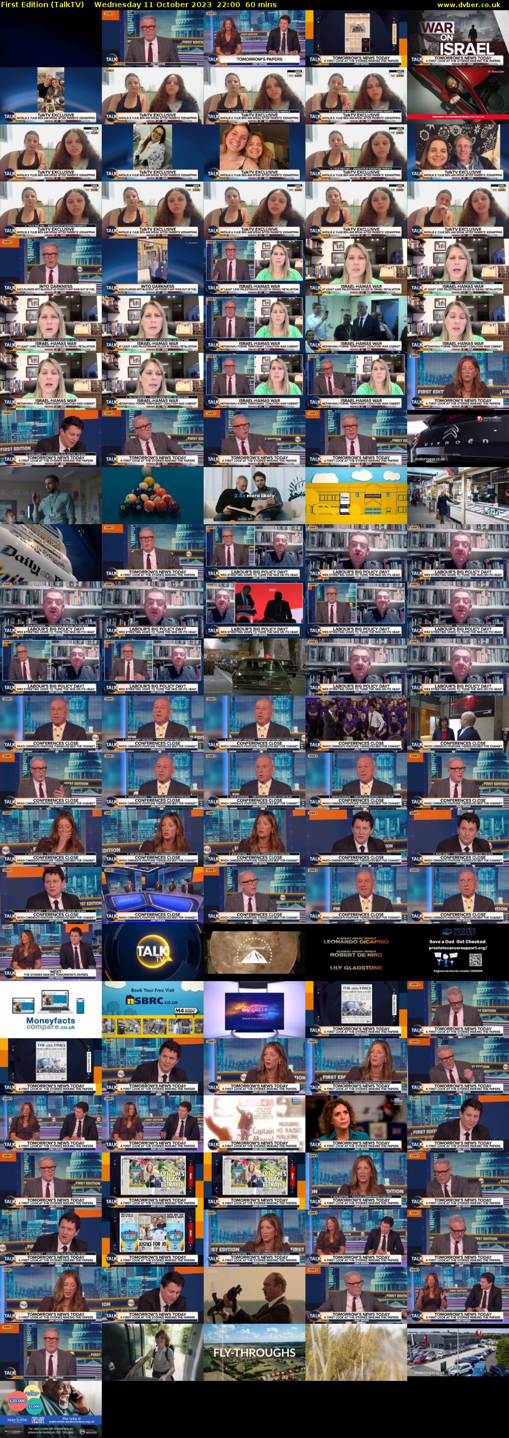 First Edition (TalkTV) Wednesday 11 October 2023 22:00 - 23:00