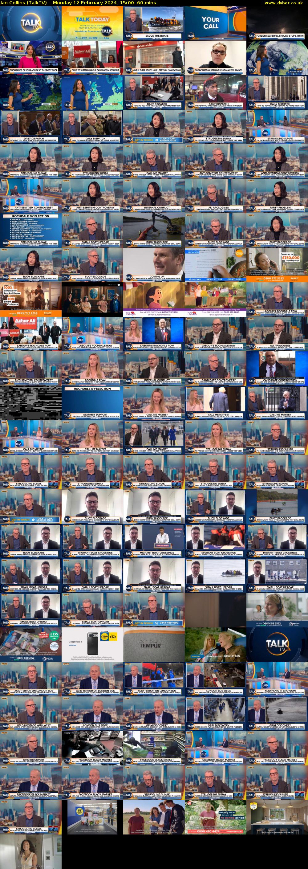 Ian Collins (TalkTV) Monday 12 February 2024 15:00 - 16:00