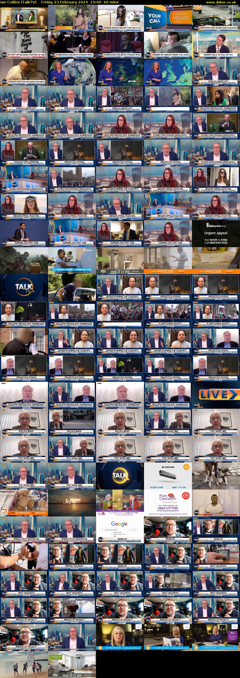 Ian Collins (TalkTV) Friday 23 February 2024 15:00 - 16:00