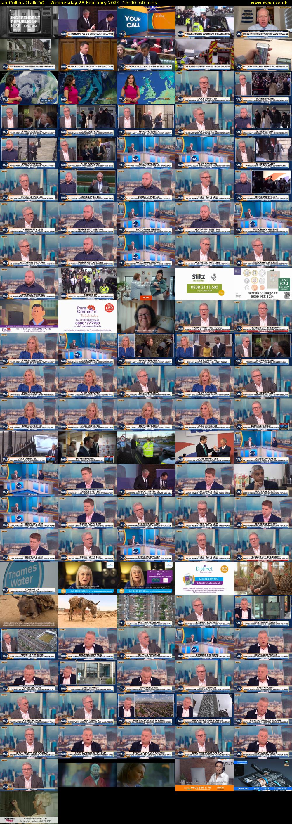 Ian Collins (TalkTV) Wednesday 28 February 2024 15:00 - 16:00