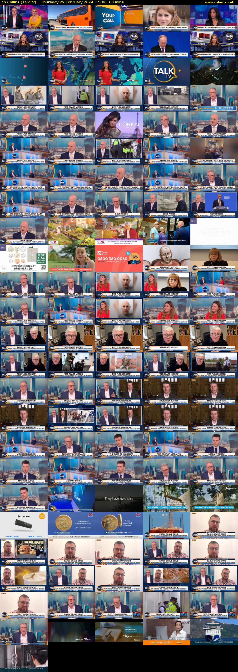 Ian Collins (TalkTV) Thursday 29 February 2024 15:00 - 16:00