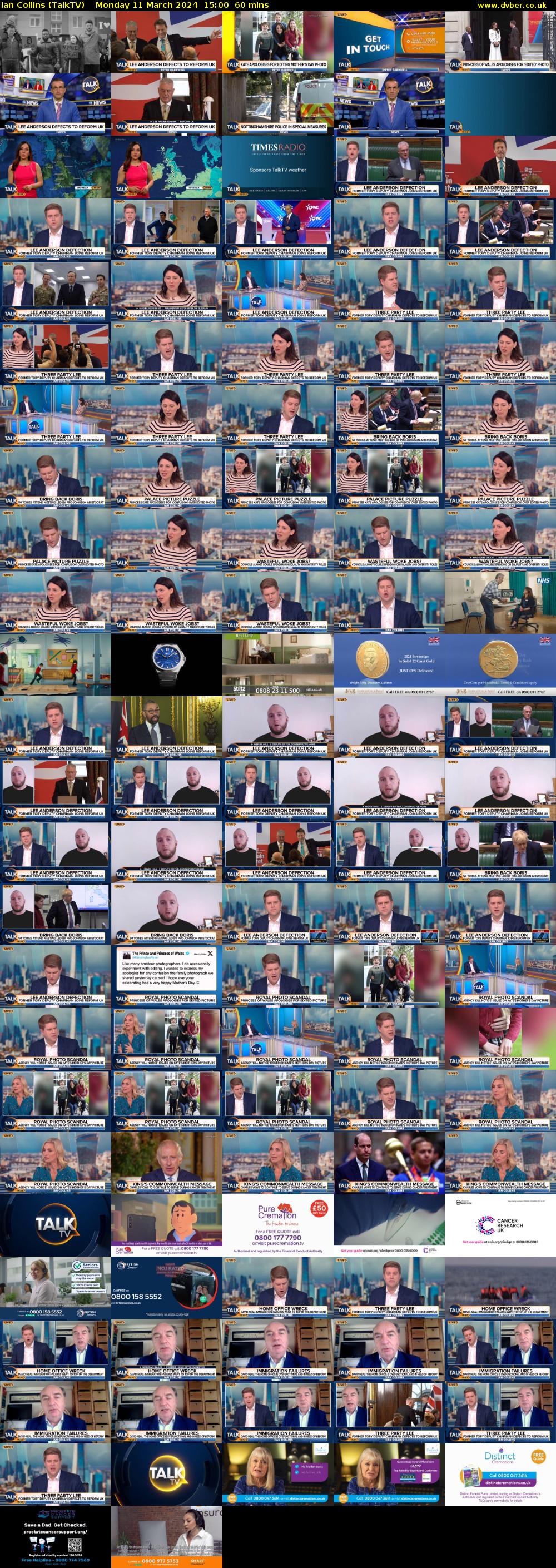 Ian Collins (TalkTV) Monday 11 March 2024 15:00 - 16:00
