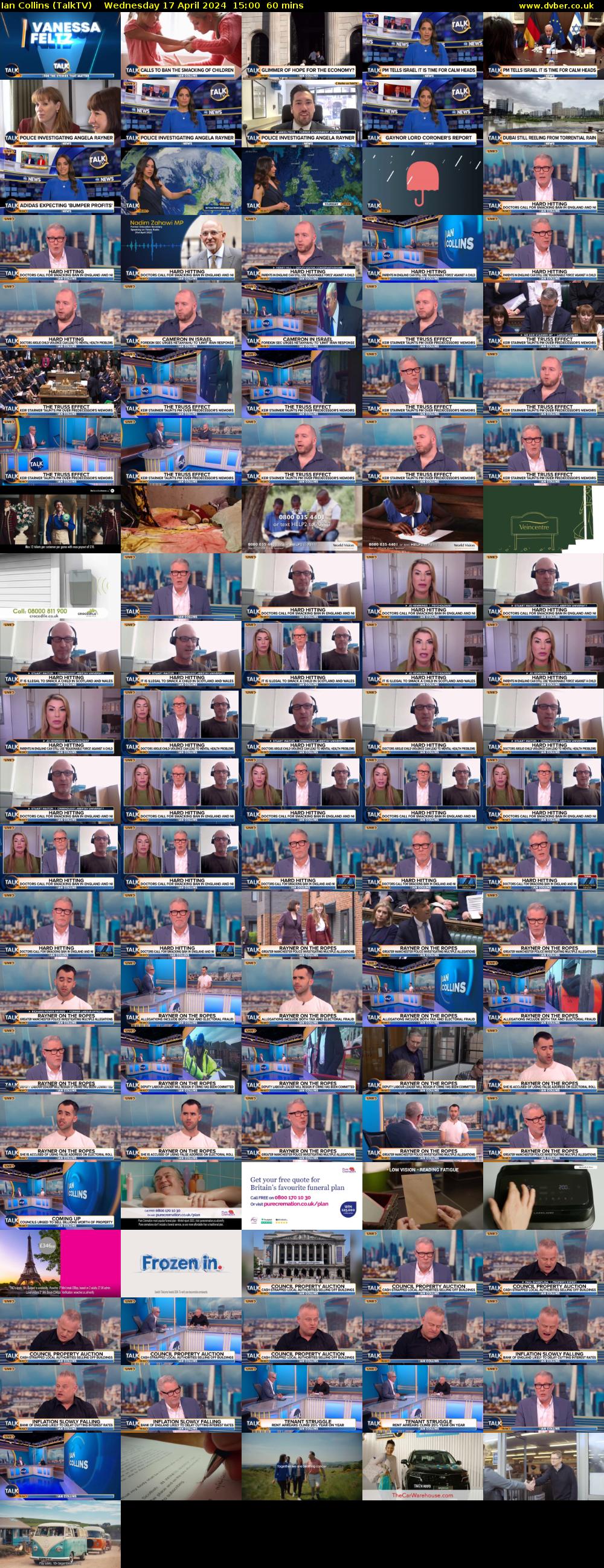 Ian Collins (TalkTV) Wednesday 17 April 2024 15:00 - 16:00