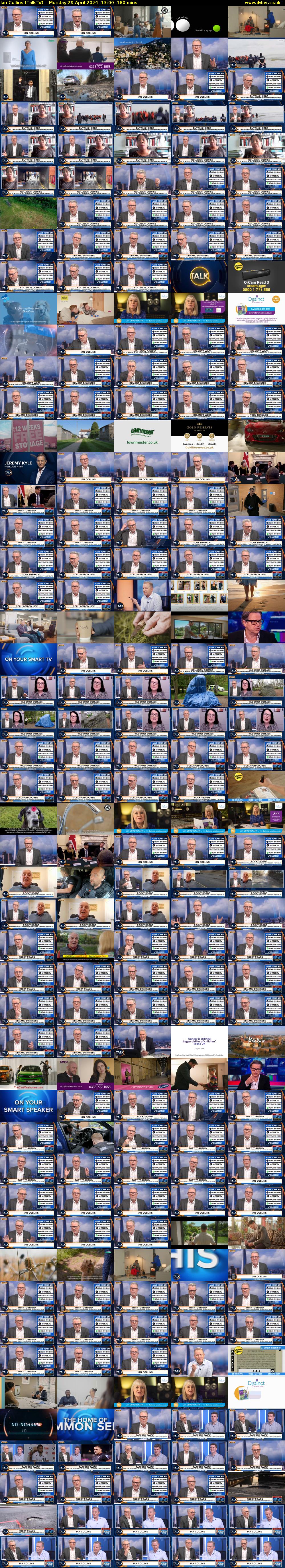 Ian Collins (TalkTV) Monday 29 April 2024 13:00 - 16:00