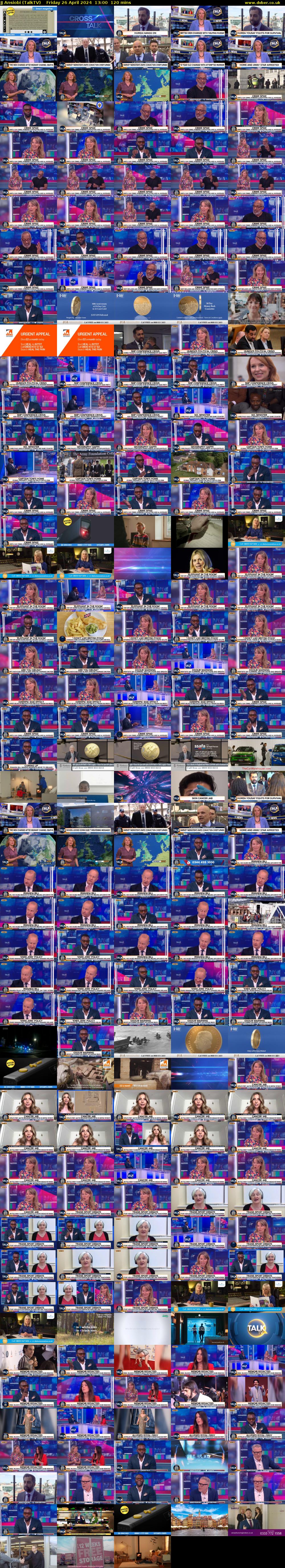 JJ Ansiobi (TalkTV) Friday 26 April 2024 13:00 - 15:00