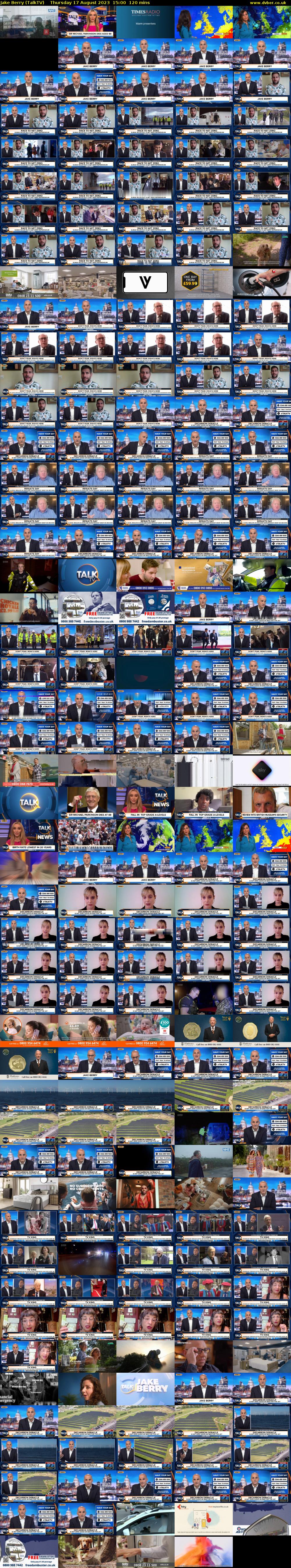 Jake Berry (TalkTV) Thursday 17 August 2023 15:00 - 17:00