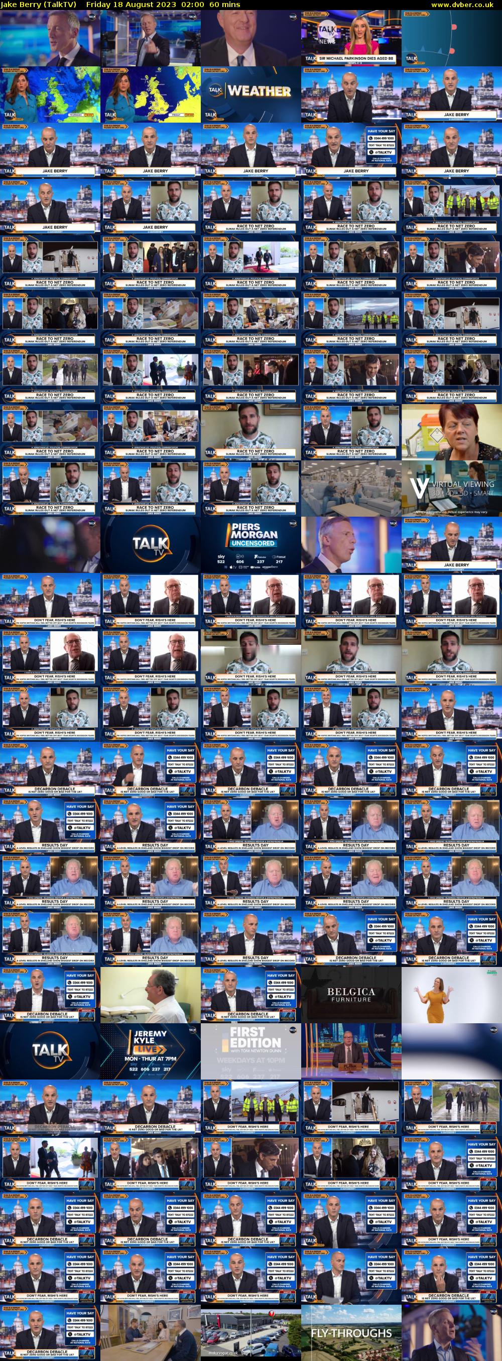 Jake Berry (TalkTV) Friday 18 August 2023 02:00 - 03:00