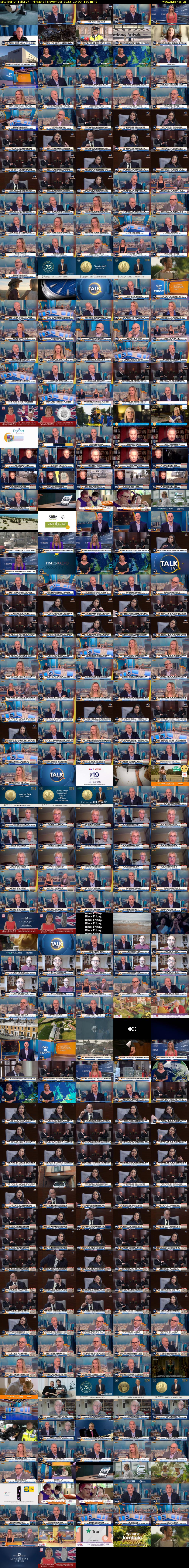 Jake Berry (TalkTV) Friday 24 November 2023 10:00 - 13:00