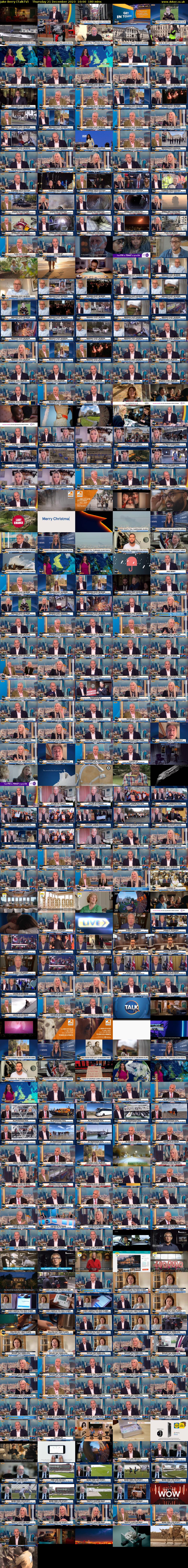 Jake Berry (TalkTV) Thursday 21 December 2023 10:00 - 13:00