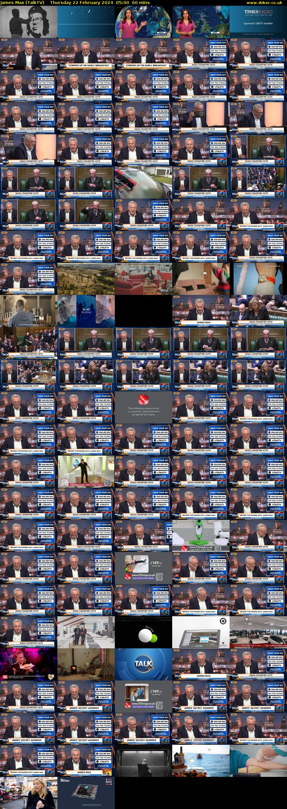 James Max (TalkTV) Thursday 22 February 2024 05:00 - 06:00