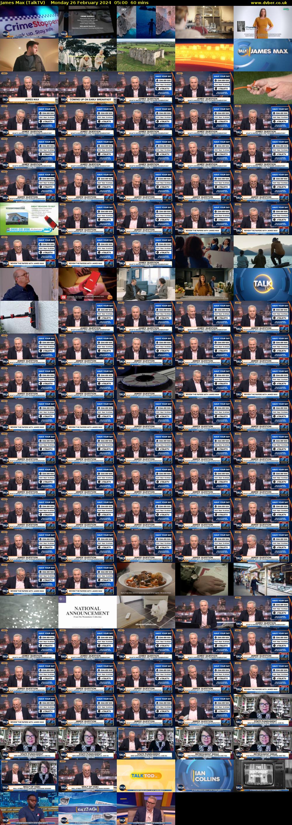 James Max (TalkTV) Monday 26 February 2024 05:00 - 06:00