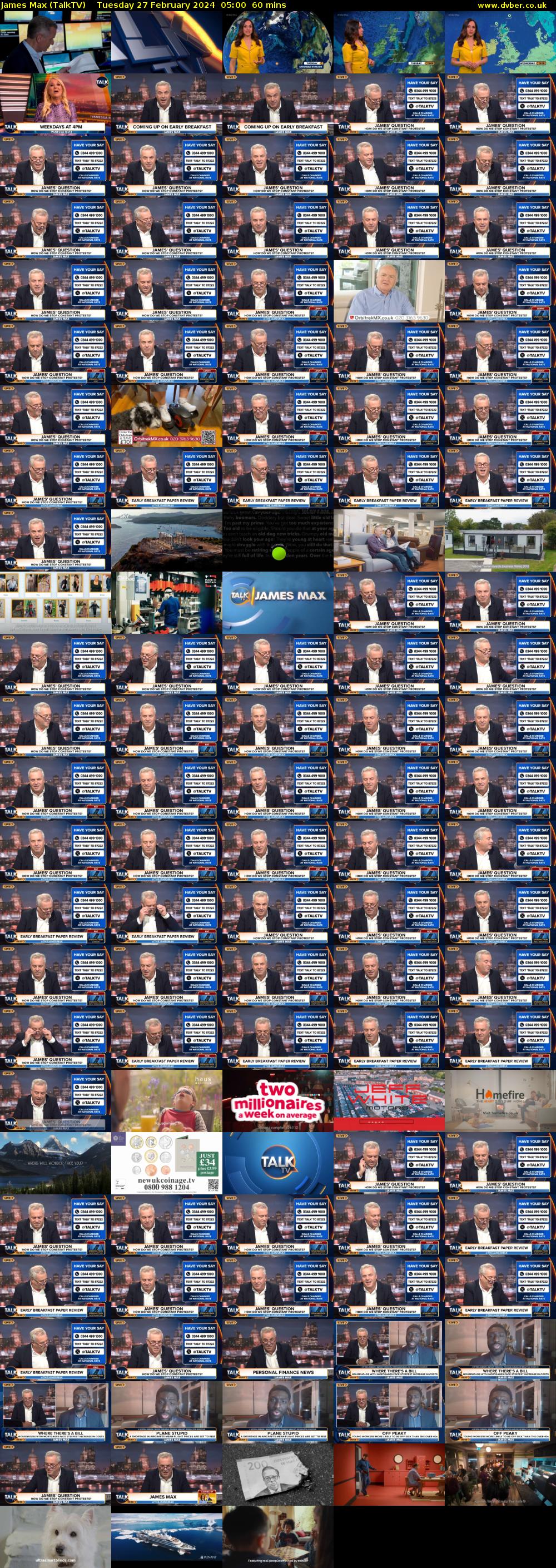 James Max (TalkTV) Tuesday 27 February 2024 05:00 - 06:00