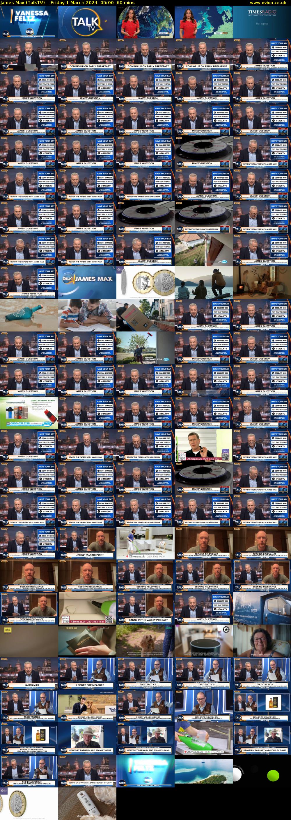 James Max (TalkTV) Friday 1 March 2024 05:00 - 06:00