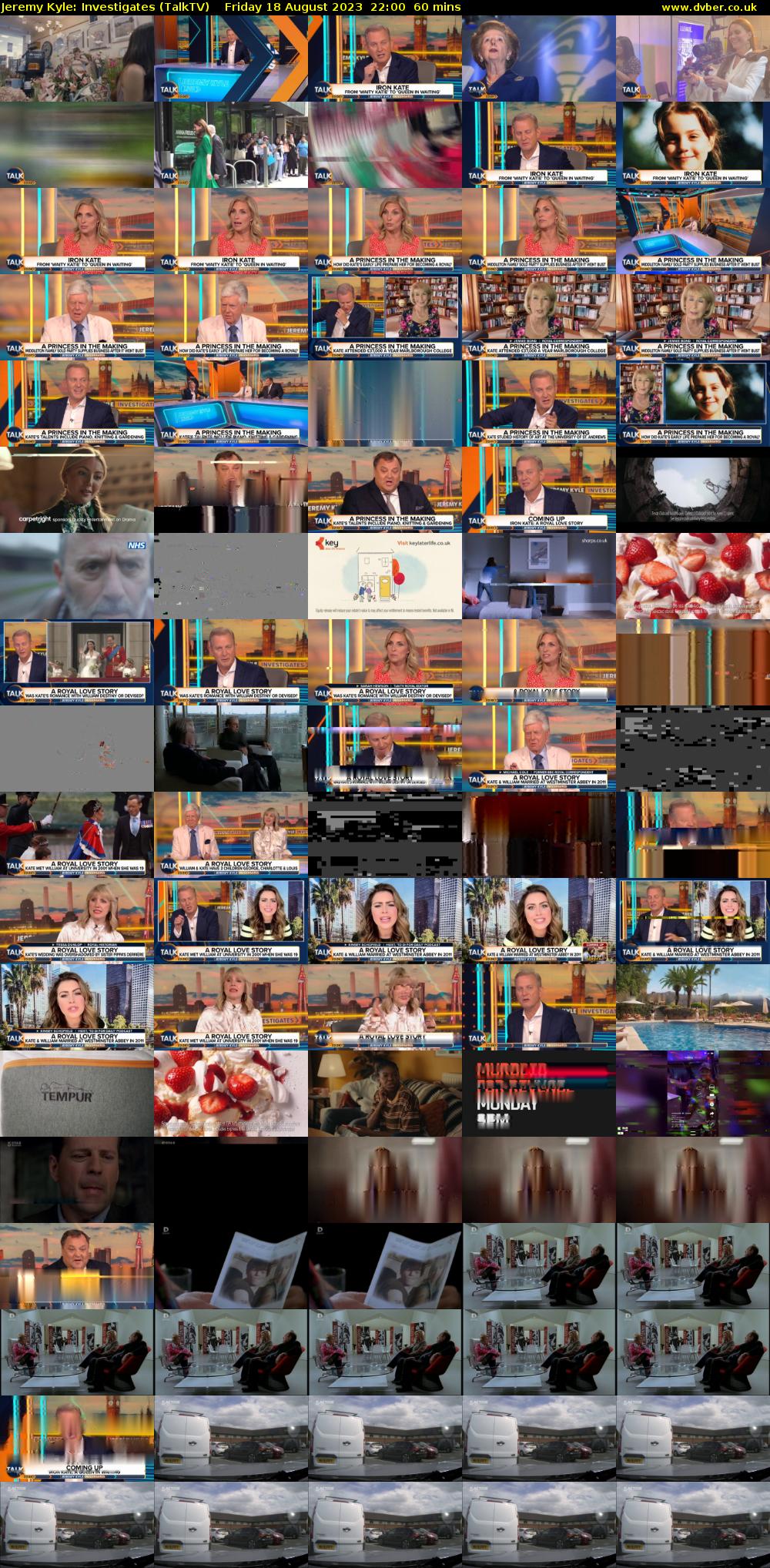 Jeremy Kyle: Investigates (TalkTV) Friday 18 August 2023 22:00 - 23:00