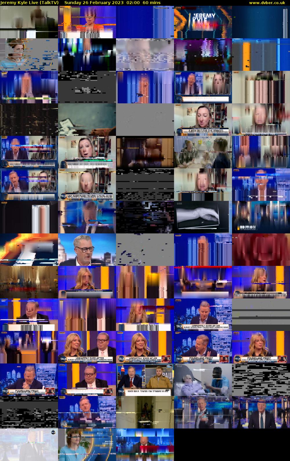 Jeremy Kyle Live (TalkTV) Sunday 26 February 2023 02:00 - 03:00