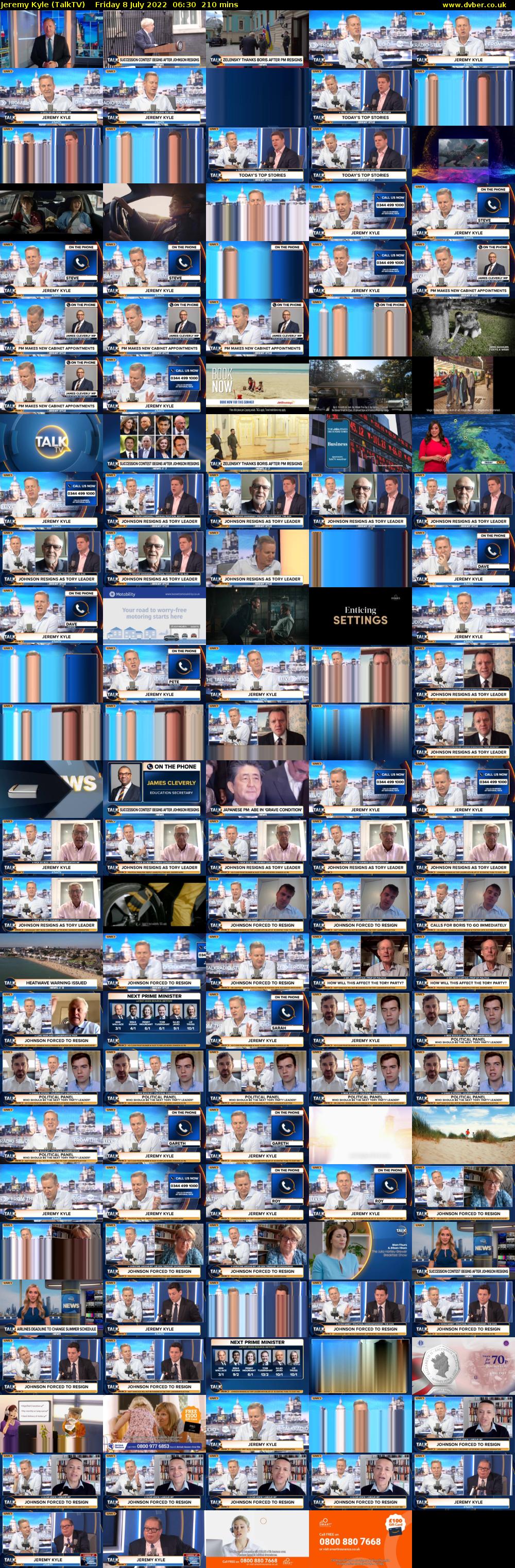 Jeremy Kyle (TalkTV) Friday 8 July 2022 06:30 - 10:00