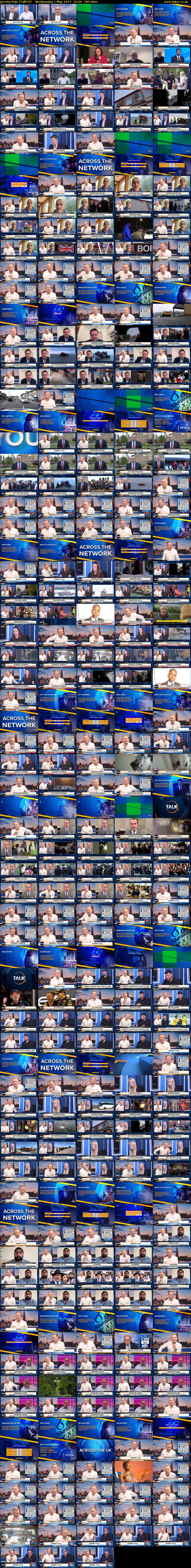 Jeremy Kyle (TalkTV) Wednesday 1 May 2024 16:00 - 19:00