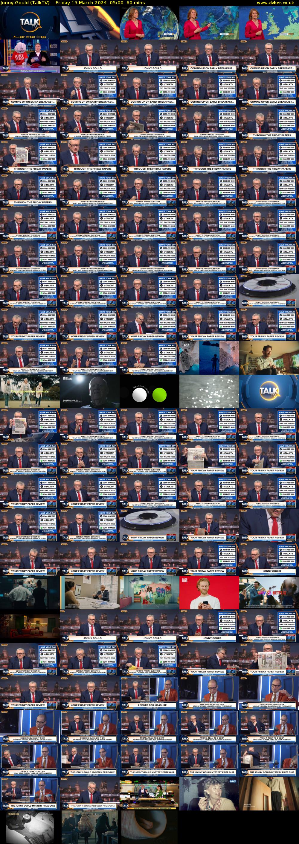 Jonny Gould (TalkTV) Friday 15 March 2024 05:00 - 06:00