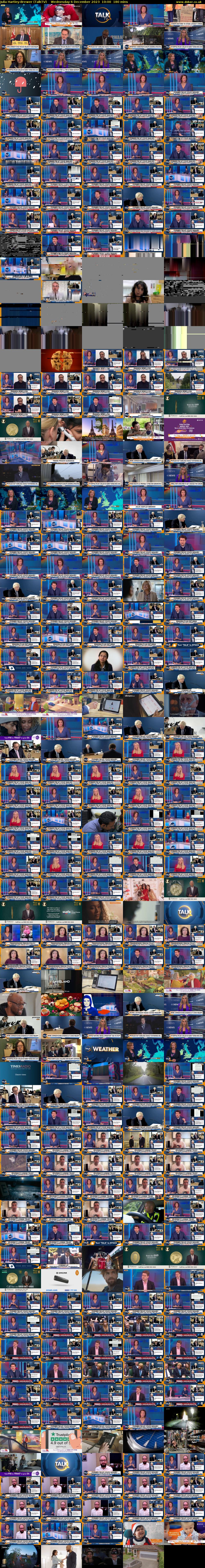 Julia Hartley-Brewer (TalkTV) Wednesday 6 December 2023 10:00 - 13:00