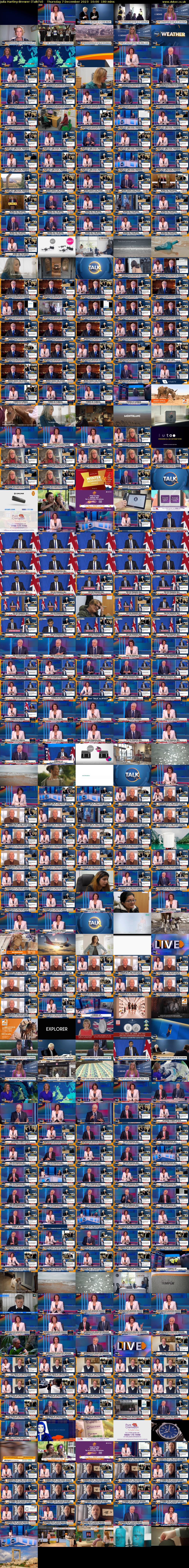 Julia Hartley-Brewer (TalkTV) Thursday 7 December 2023 10:00 - 13:00