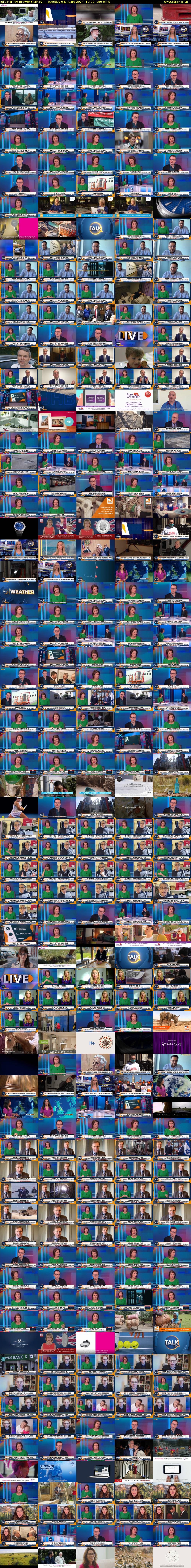 Julia Hartley-Brewer (TalkTV) Tuesday 9 January 2024 10:00 - 13:00