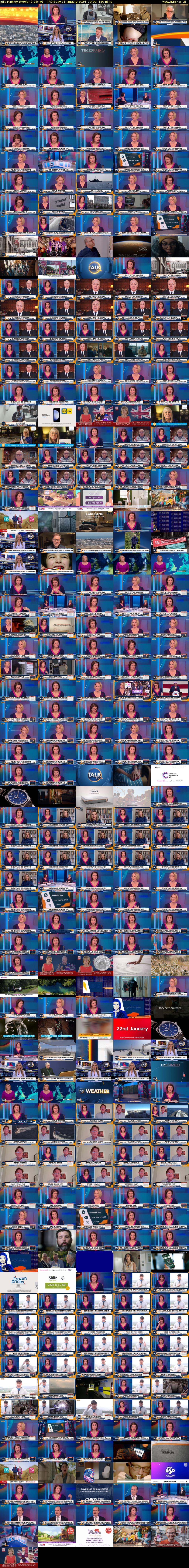 Julia Hartley-Brewer (TalkTV) Thursday 11 January 2024 10:00 - 13:00