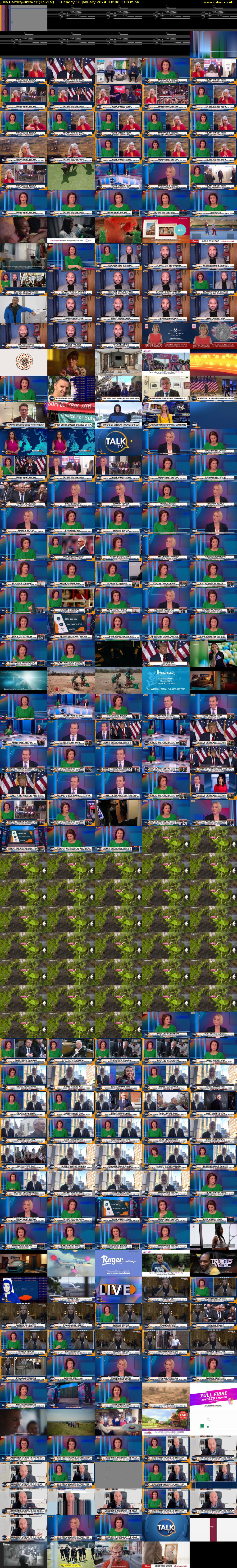 Julia Hartley-Brewer (TalkTV) Tuesday 16 January 2024 10:00 - 13:00