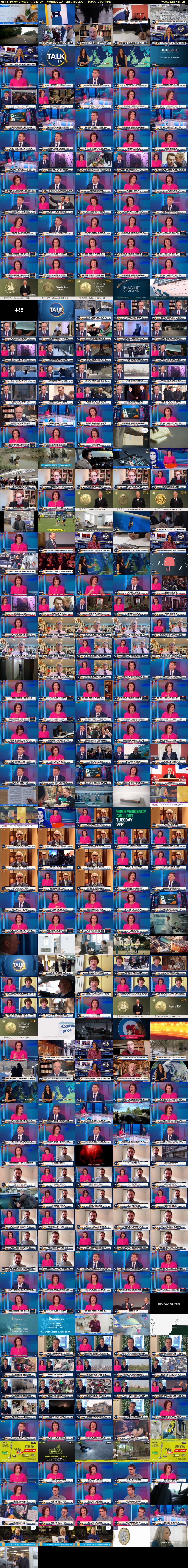 Julia Hartley-Brewer (TalkTV) Monday 19 February 2024 10:00 - 13:00