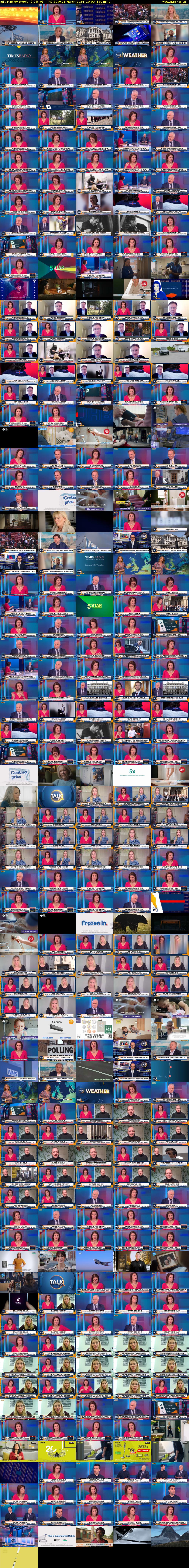 Julia Hartley-Brewer (TalkTV) Thursday 21 March 2024 10:00 - 13:00