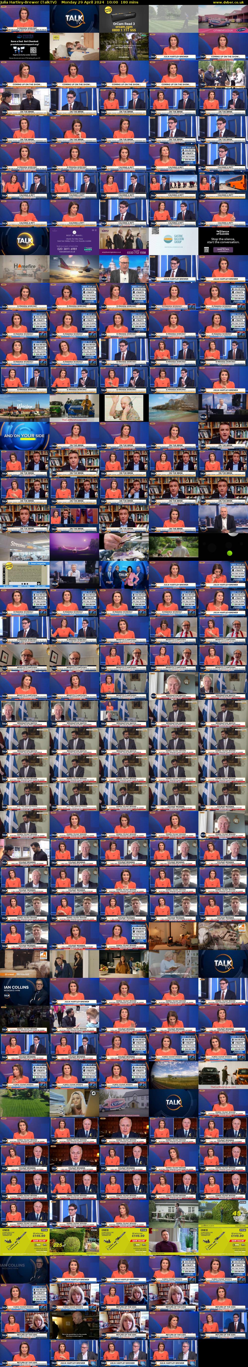 Julia Hartley-Brewer (TalkTV) Monday 29 April 2024 10:00 - 13:00