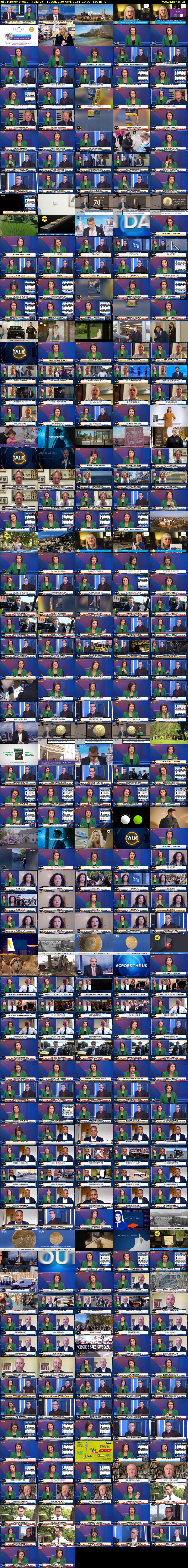 Julia Hartley-Brewer (TalkTV) Tuesday 30 April 2024 10:00 - 13:00