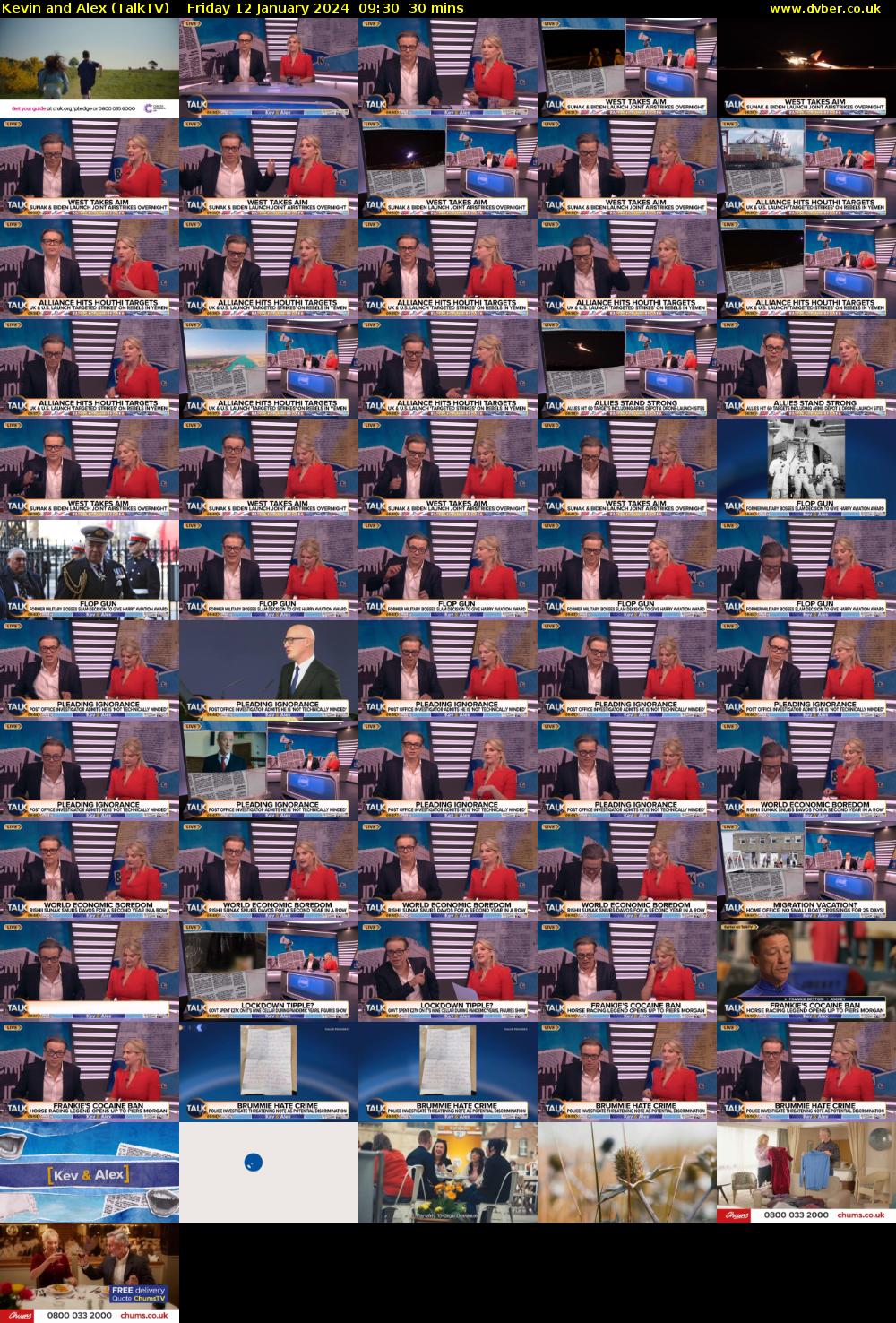 Kevin and Alex (TalkTV) Friday 12 January 2024 09:30 - 10:00