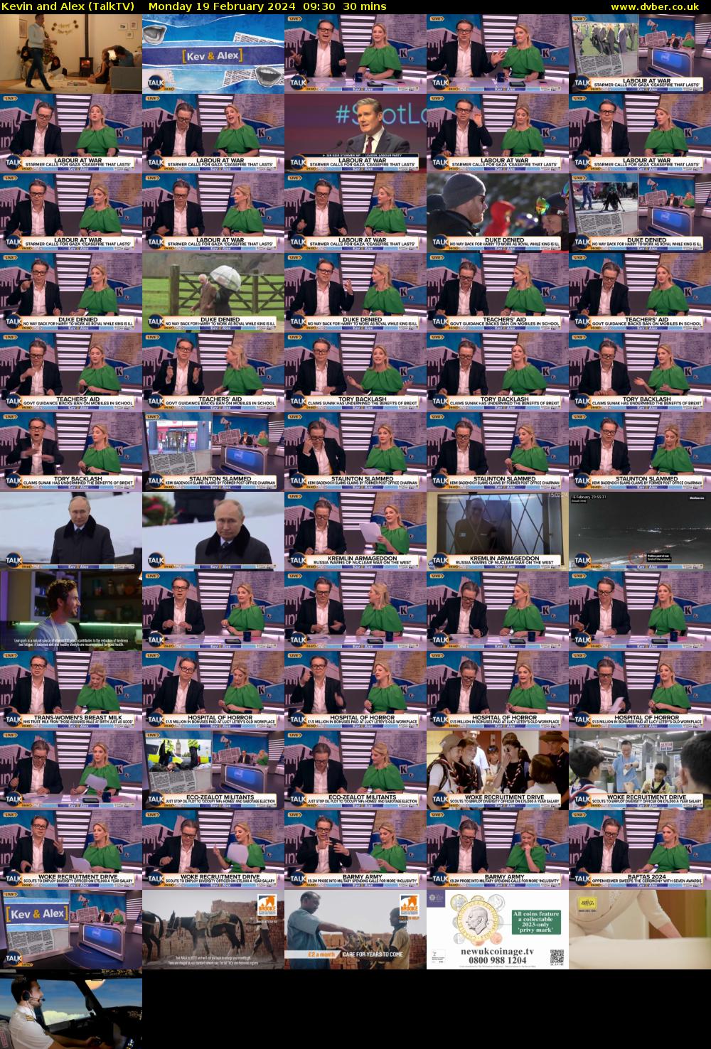 Kevin and Alex (TalkTV) Monday 19 February 2024 09:30 - 10:00