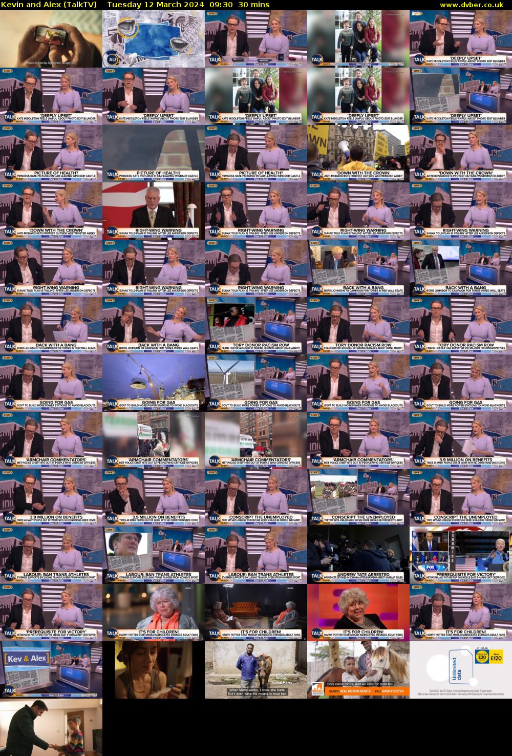Kevin and Alex (TalkTV) Tuesday 12 March 2024 09:30 - 10:00