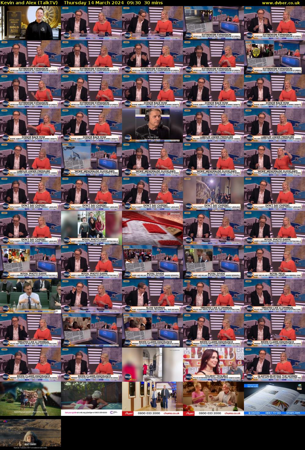 Kevin and Alex (TalkTV) Thursday 14 March 2024 09:30 - 10:00