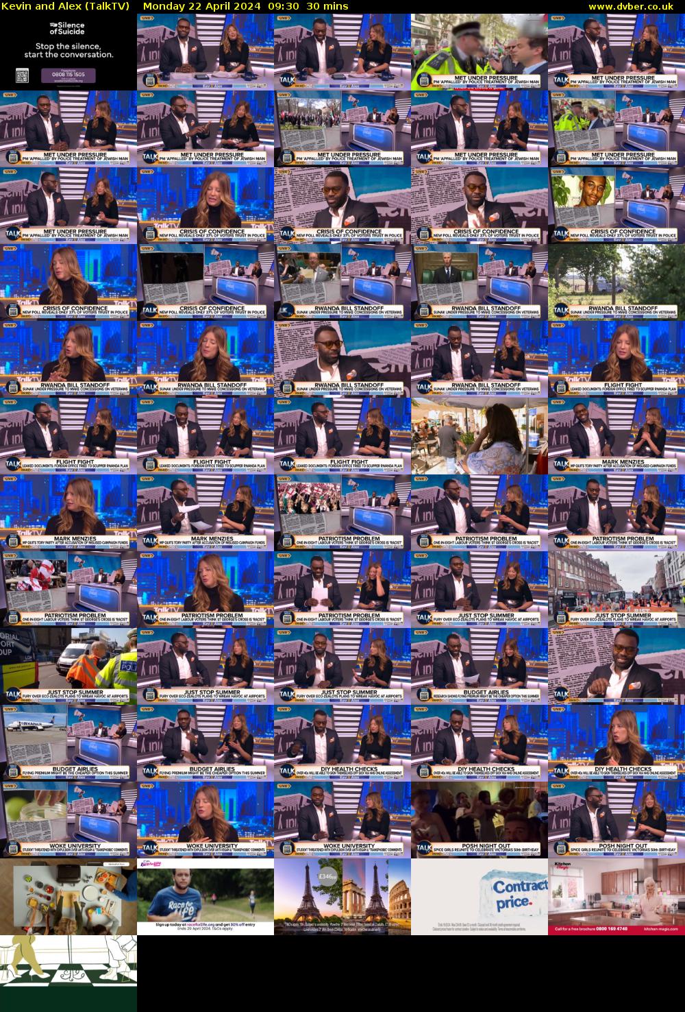 Kevin and Alex (TalkTV) Monday 22 April 2024 09:30 - 10:00