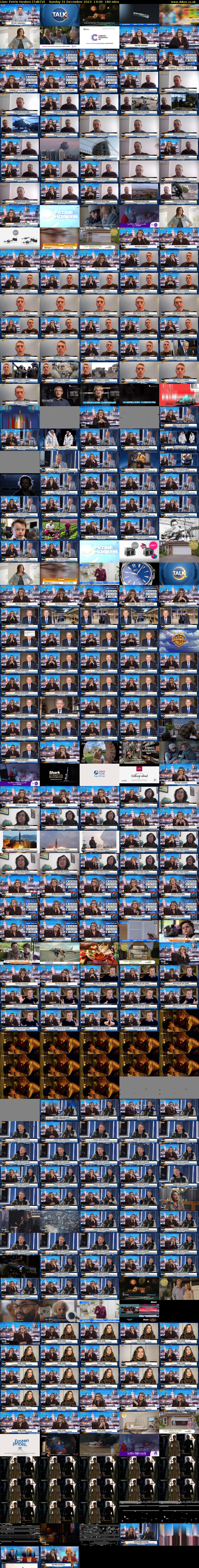 Live: Petrie Hosken (TalkTV) Sunday 31 December 2023 13:00 - 16:00
