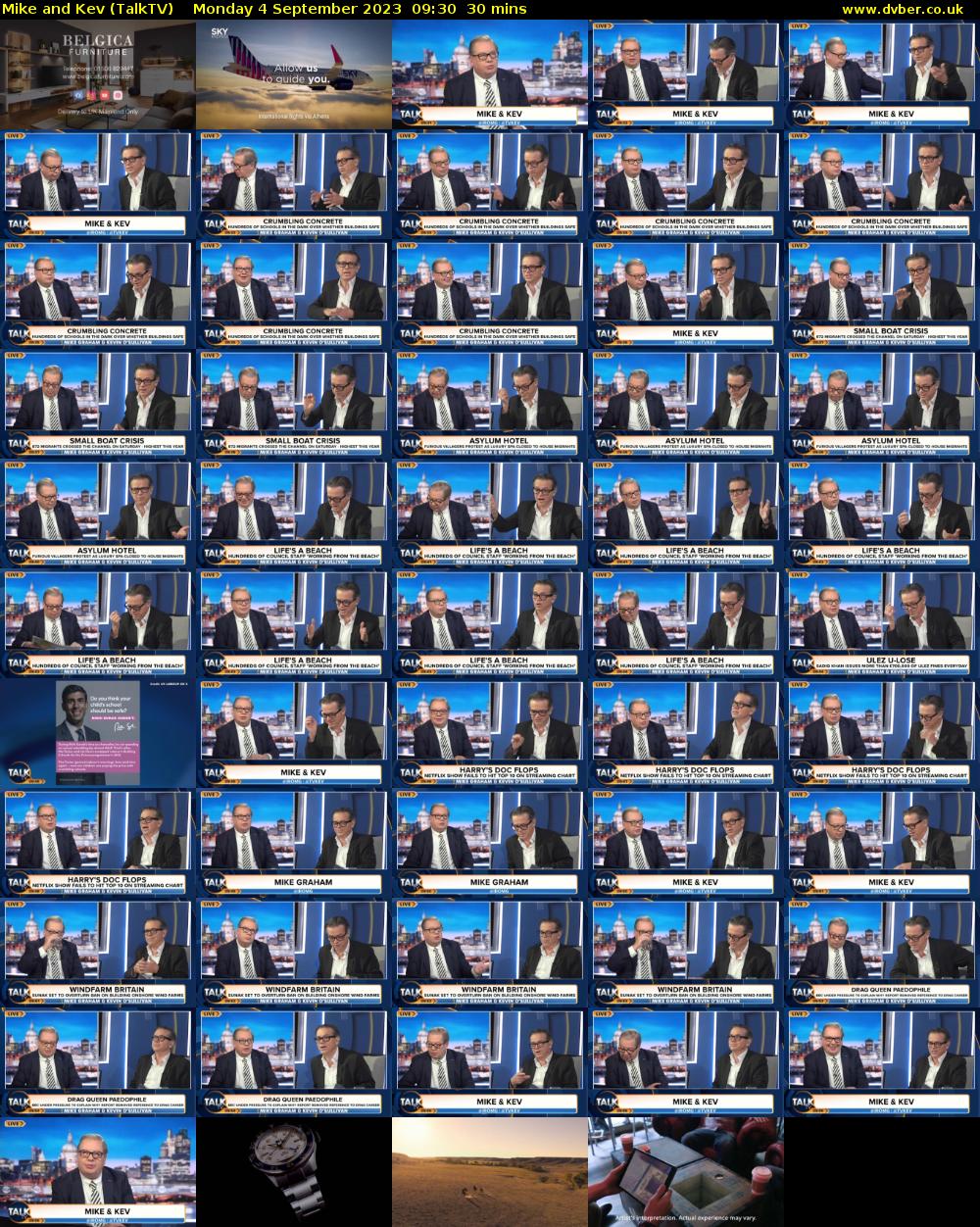 Mike and Kev (TalkTV) Monday 4 September 2023 09:30 - 10:00