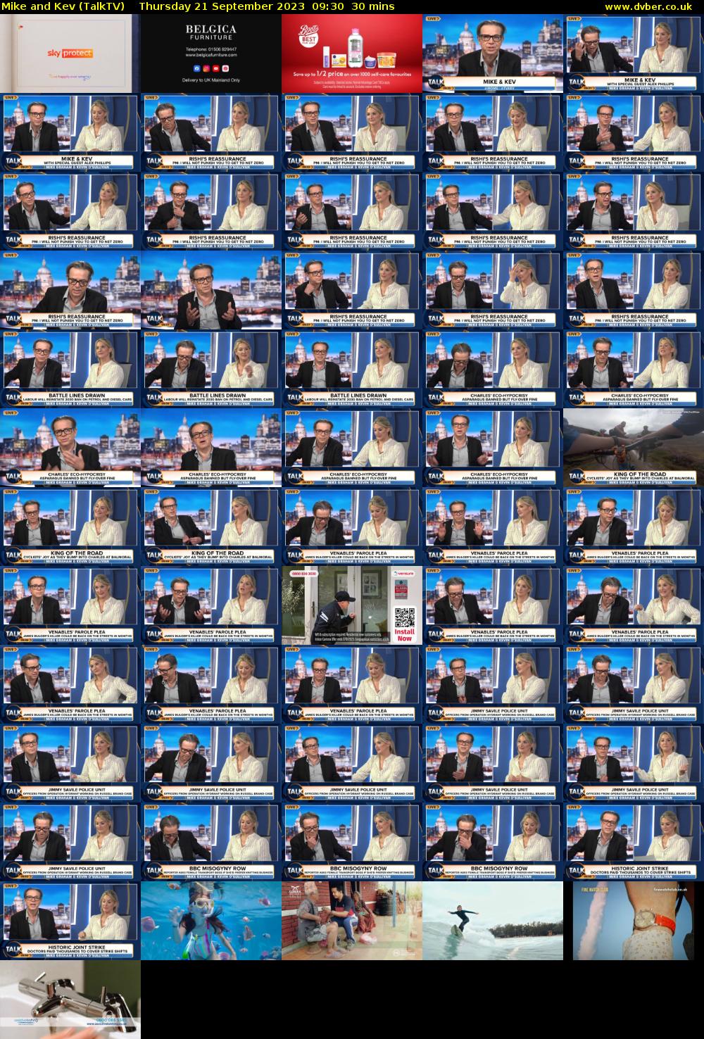 Mike and Kev (TalkTV) Thursday 21 September 2023 09:30 - 10:00