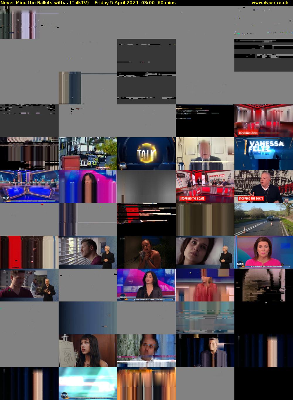 Never Mind the Ballots with... (TalkTV) Friday 5 April 2024 03:00 - 04:00