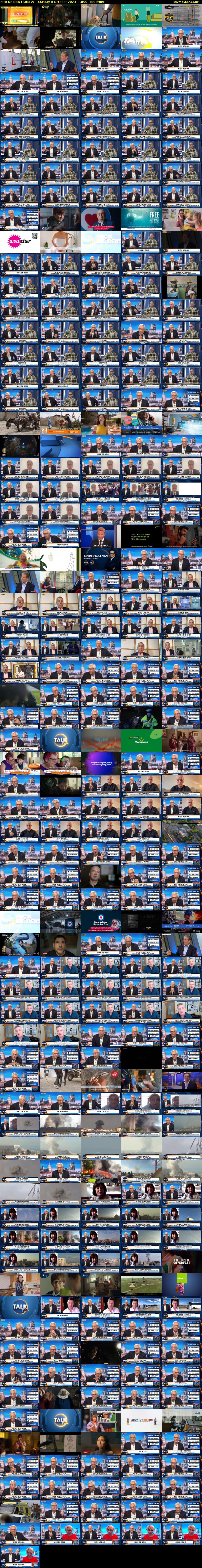 Nick De Bois (TalkTV) Sunday 8 October 2023 13:00 - 16:00