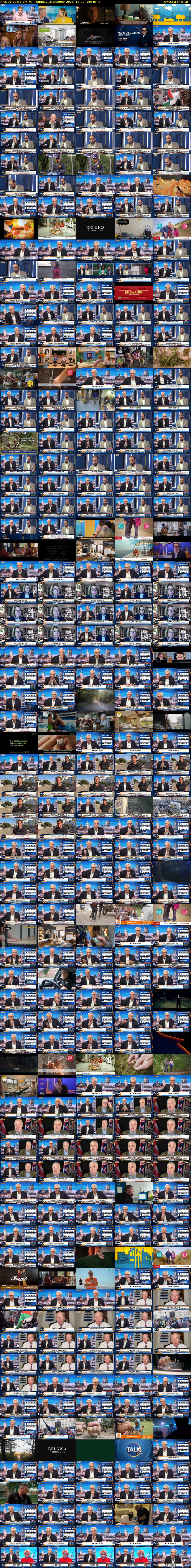 Nick De Bois (TalkTV) Sunday 15 October 2023 13:00 - 16:00