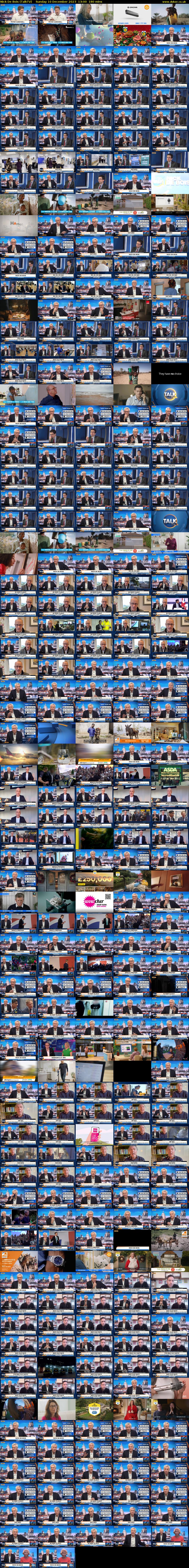 Nick De Bois (TalkTV) Sunday 10 December 2023 13:00 - 16:00
